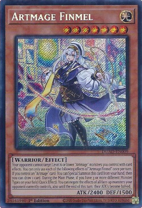Artmage Finmel - DUAD-EN009 - Secret Rare - 1st Edition